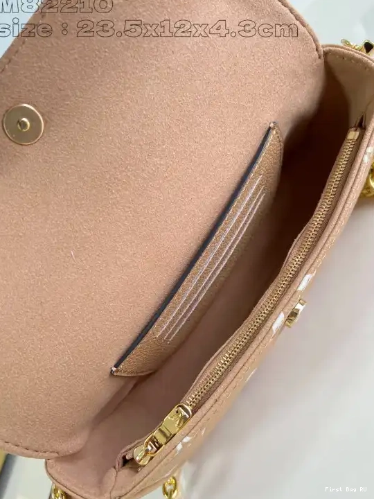 First bag ru Chain Wallet on VUITTON Ivy-23.5*12*4.3cm LOUIS 0610